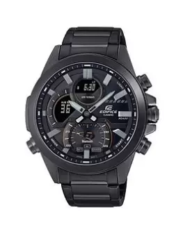 Image of Casio Chronograph Smart Ecb-30Dc-1Aef Mens Watch, Black, Men