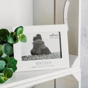 Image of Sass & Belle Sisters Make The Best Photo Frame White