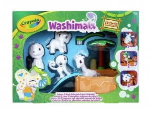 Image of Crayola Washimals Safari Playset