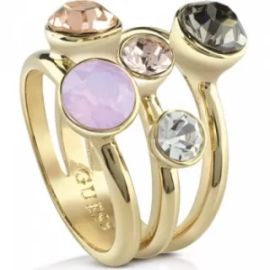 Image of Ladies Guess PVD Gold plated HYPNOTIC EARRINGS SIZE P