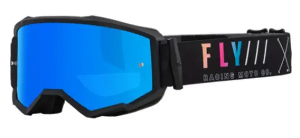 Image of FLY Racing Zone Goggle S.E. Avenger Black Sunset (Mirror Lens)
