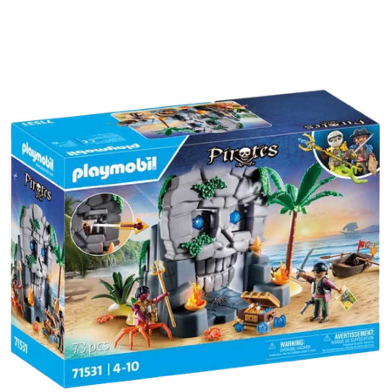 Image of Playmobil Pirates Skull Island