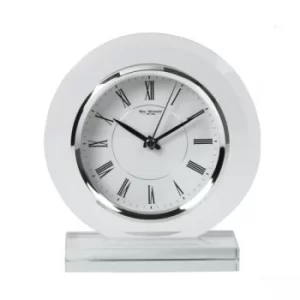 Image of WILLIAM WIDDOP Round Glass Mantel Clock