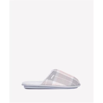 Image of Barbour Maddie Slippers - Pink/Grey