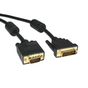 Image of Cables Direct CDL-DV104 DVI cable 2m DVI-I Black