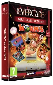 Image of Blaze Evercade Cartridge 18: Worms Collection 1