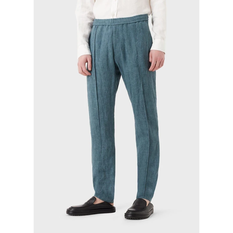 Image of Emporio Armani Trousers Green male 40R