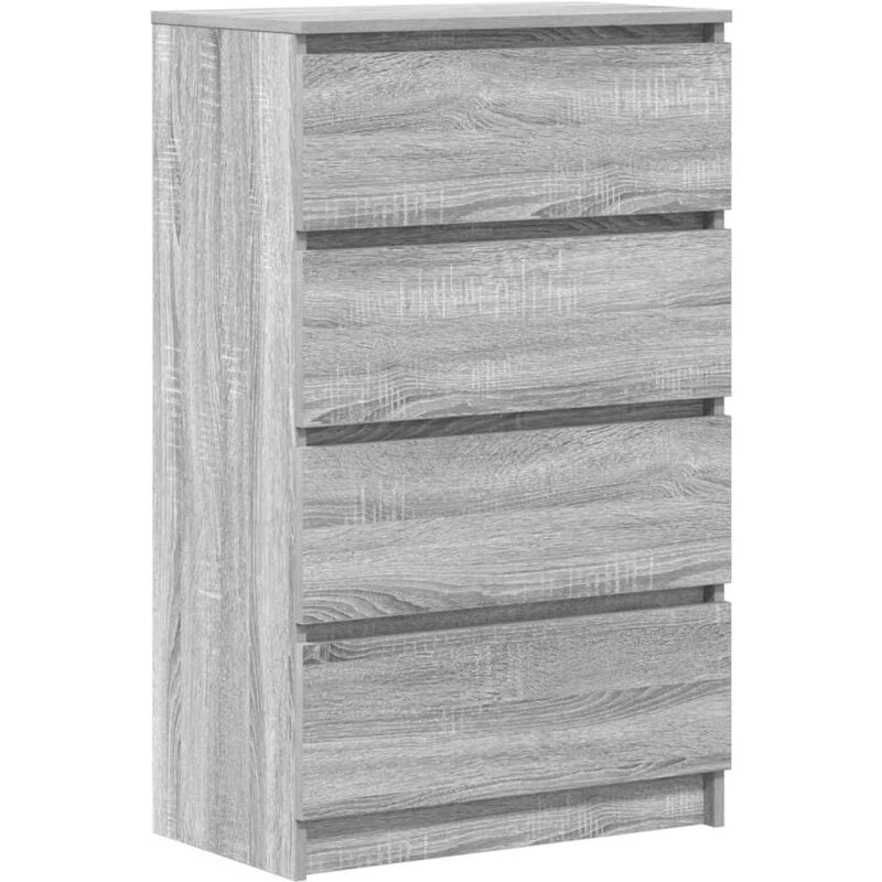 Image of VIDAXL Sideboard Grey Sonoma 60x35x98.5cm Engineered Wood Vidaxl 8720286931417