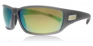 Image of Bolle Python Sunglasses Matte Smoke Green Matte Smoke Green Polariserade 67mm