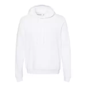 Image of Canvas Unisex Pullover Hooded Sweatshirt / Hoodie (S) (DTG White)