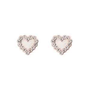 Image of Ted Baker Pearlyy Pearly Heart Stud Earrings