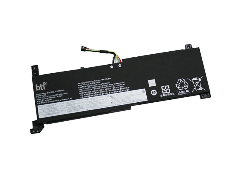 Image of BTI BTI L20L2PF0 compatible 38Wh 2-cell battery for Lenovo V14 G4 L20L2PF0-BTI