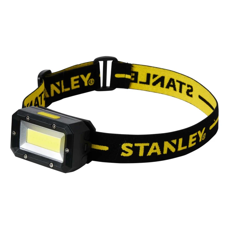 Image of Stanley Battery Powered LED Head Torch in Black & Yellow