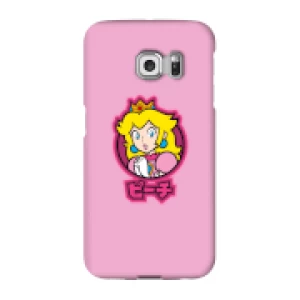 Image of Nintendo Super Mario Peach Kanji Phone Case - Samsung S6 Edge Plus - Snap Case - Gloss