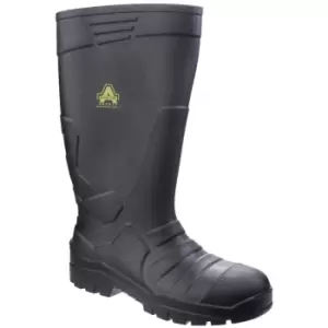 Image of AS1006 Safety Wellingtons Black Size 12