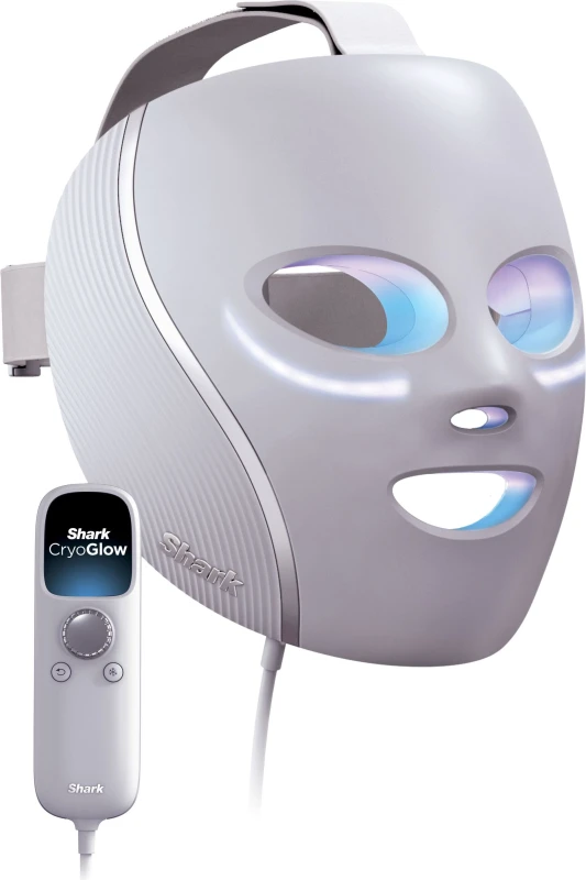 Image of Shark Shark CryoGlow Under-Eye Cooling LED Face Mask - Lilac