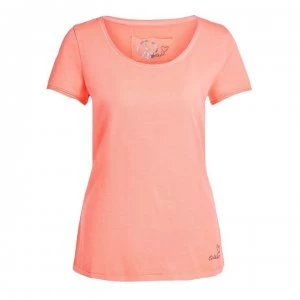 Image of Oui Colour Block T Shirt - Pink 3304