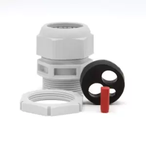 Image of Wiska TKE/P 32 Tails Kit Plastic IP68 Grey - 10106242