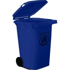 Image of Wheelie Bin 240 Litre High Density Polythene Blue with Rear Wheels