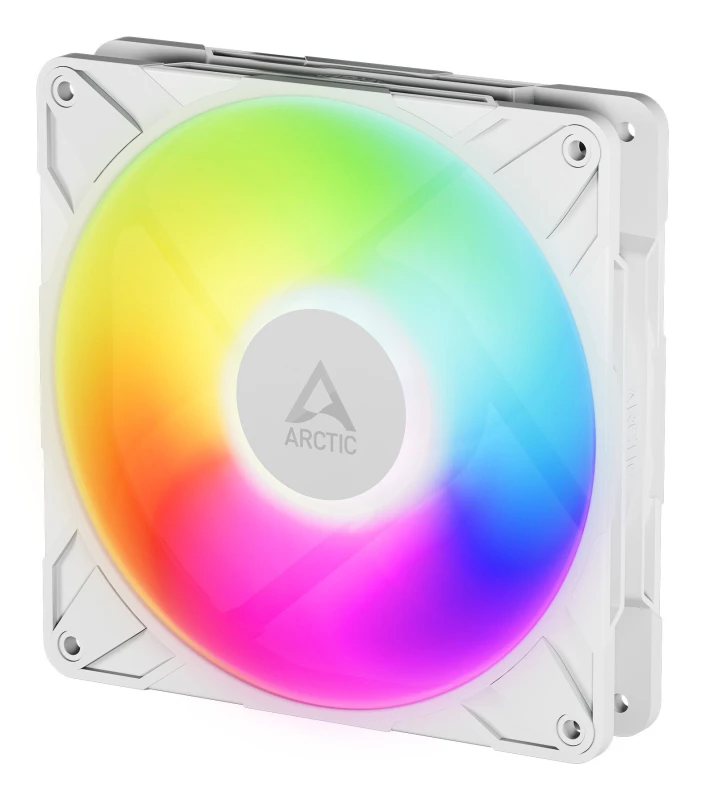 Image of Arctic ARCTIC P14 Pro A-RGB (White) 140 mm A-RGB PWM Fan with Cable Splitter ACFAN00318A