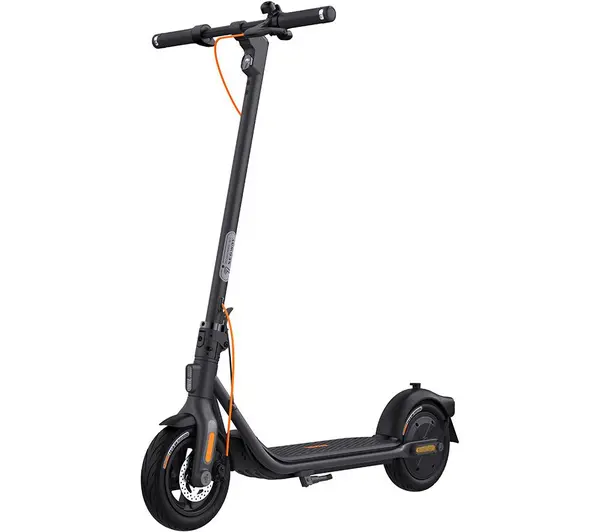 Image of SEGWAY NINEBOT F2 Plus E Electric Folding Kids Scooter - Black & Orange, Black,Orange 8720254406466