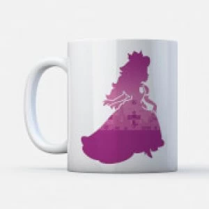 Image of Nintendo Super Mario Peach Silhouette Mug