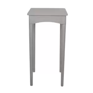 Image of Ives Weathered Pine Square Side Table Grey