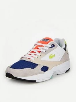 Image of Lacoste Storm 96 Ll 0120 1 Sfa Trainers - Grey
