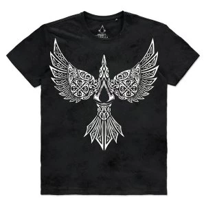 Image of Assassins Creed - Raven Mens Medium T-Shirt - Black