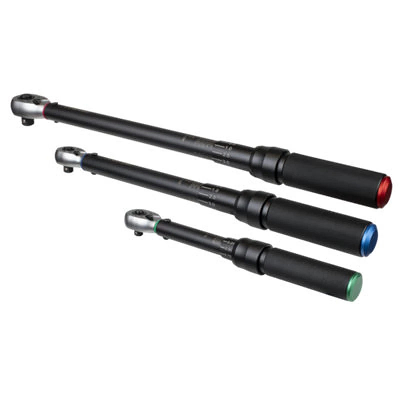 Image of Sealey Premier 3 Piece Micrometer Style Torque Wrench Set STW900SETB Drive: Combination