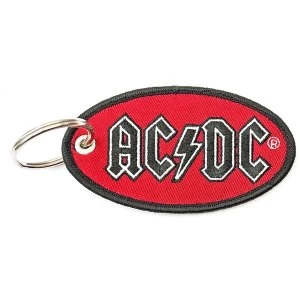 Image of AC/DC - Oval Logo Keychain