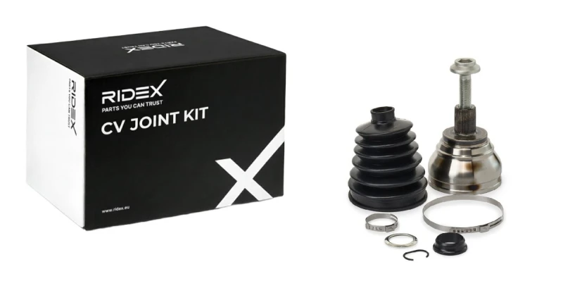 Image of RIDEX 5J0003 CV Joint Front Axle Joint Kit,drive shaft (5)