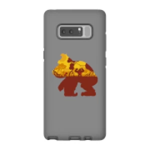 Image of Nintendo Donkey Kong Silhouette Mangrove Phone Case - Samsung Note 8 - Tough Case - Gloss