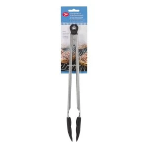 Image of Tala Stainless Steel Tongs With Silicone Head 30.5cm