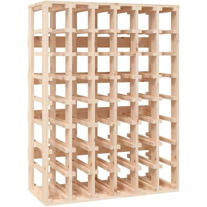 Image of VIDAXL Wine Rack 70x33x94cm Solid Wood Pine Vidaxl 8720845520236