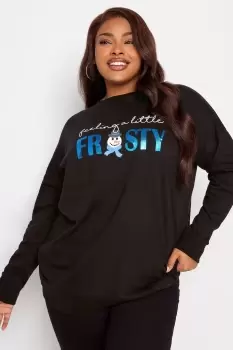 Image of Slogan Christmas Top