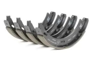 Image of TRW Handbrake Shoes GS8481 Parking Brake Pads,Handbrake Pads MERCEDES-BENZ,CHRYSLER,C-Klasse Limousine (W203),A-Klasse (W169),C-Klasse T-modell (S203)