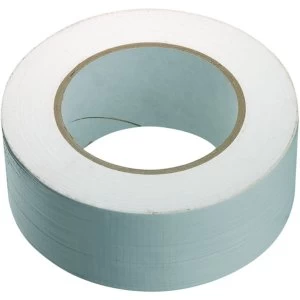 Image of Wickes Cloth Tape White 48mm x 50m