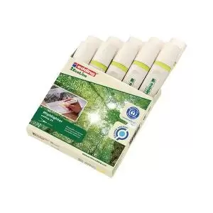 Image of Edding 24 Ecoline Whiteboard Markers Yellow Pack of 10 4-24005 ED91760