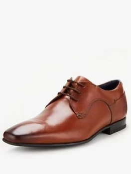 Image of Ted Baker Trifp Derby Shoes - Tan, Size 41, Men