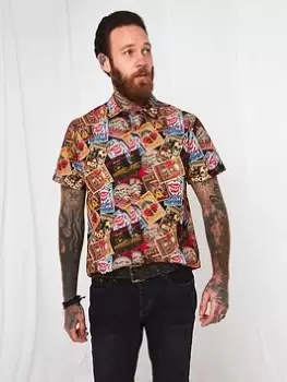 Image of Joe Browns On Tour Shirt - Multi, Size L, Men