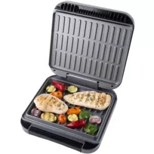 Image of Salter EK4585 1420W Cosmos Health Grill Plus With Non-stick Cooking Plates - Black