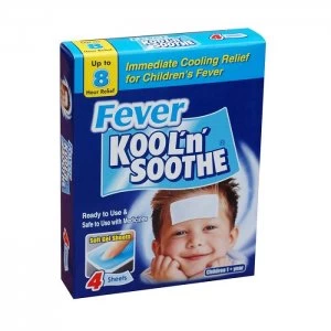 Image of Kool 'n' Soothe Fever For Children 4 Cooling Pads