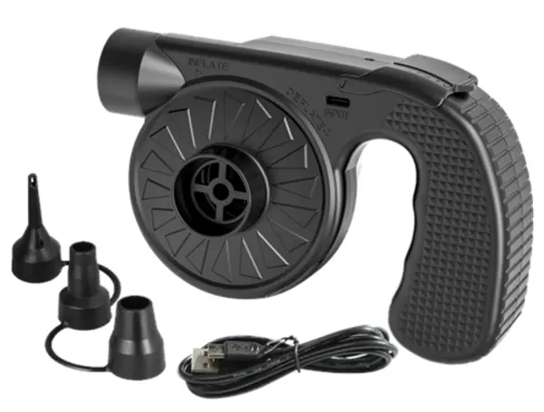 Image of Milestone Rechargeable Electric USB Air Pump - (15cm) 83169