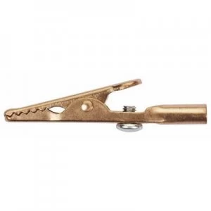 Image of Alligator clip Copper Max. clamping range 8mm Length 50 mm Sc