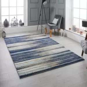 Image of Oriental Weavers Sansa 82 L Rug - 80x150cm, Ripped - Blue
