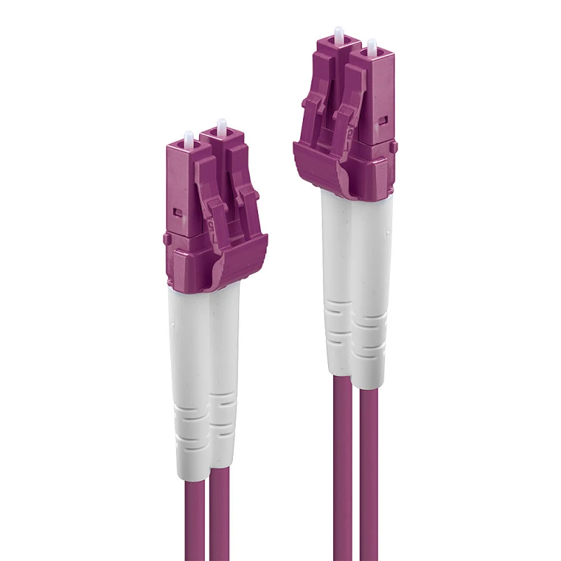 Image of Lindy 15m LC-LC OM4 50/125 Fibre Optic Patch Cable