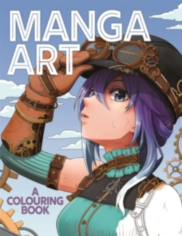 Image of Manga Art : A Colouring Book Paperback / softback