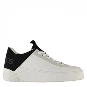 Image of Levis Mullet Trainers - Reg White/Blk