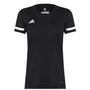 Image of adidas T19 Short Sleeve Jersey Ladies - Black
